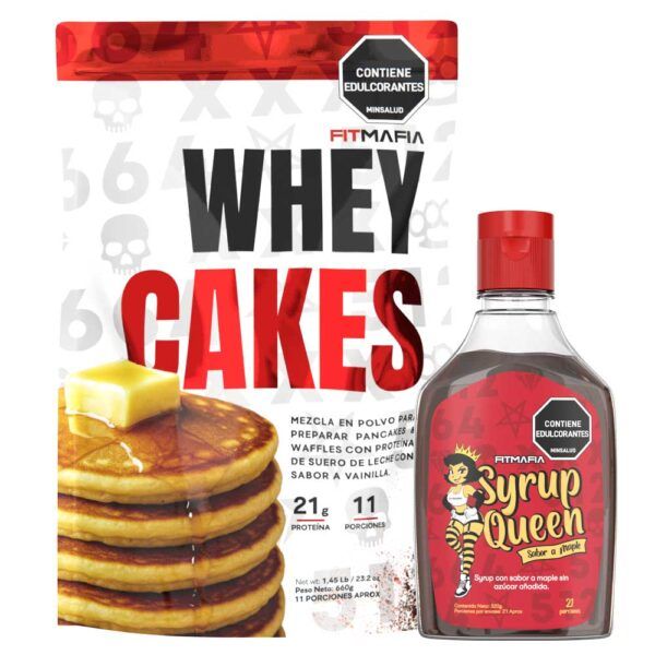 Pancake proteina proscience syrup sirope queen cal bogota colombia whey cakes