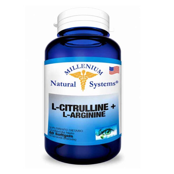 L Citrulina + L Arginina (60 Softgels)