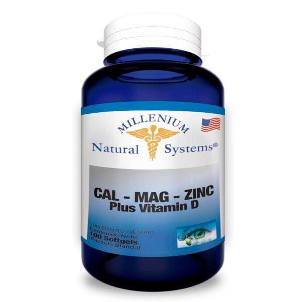 Calcio Magnesio Zinc Vitamina D natural systems colombia cali bogota medellin