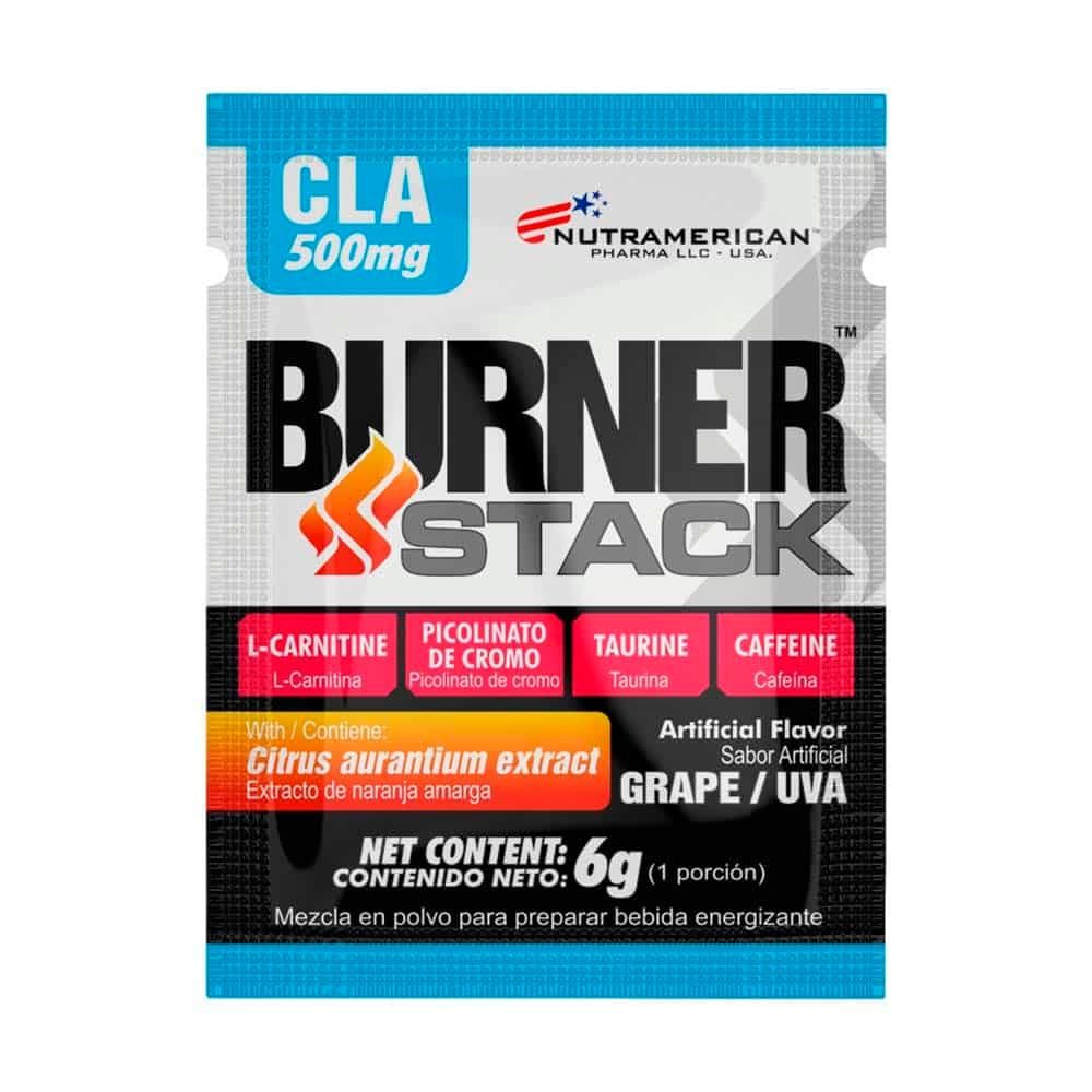 Burner Stack Quemdora de grasa Nutramerican Pharma