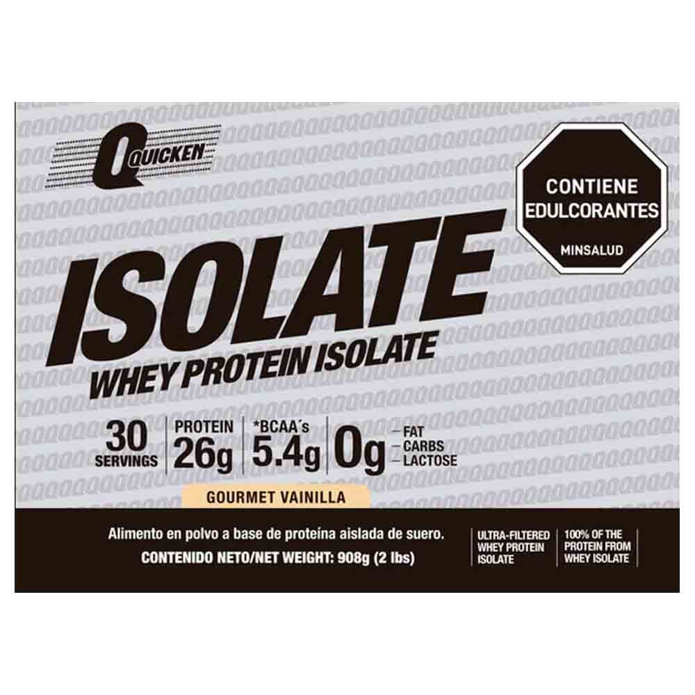 Isolate Whey Protein Quicken (908gr) - Imagen 3