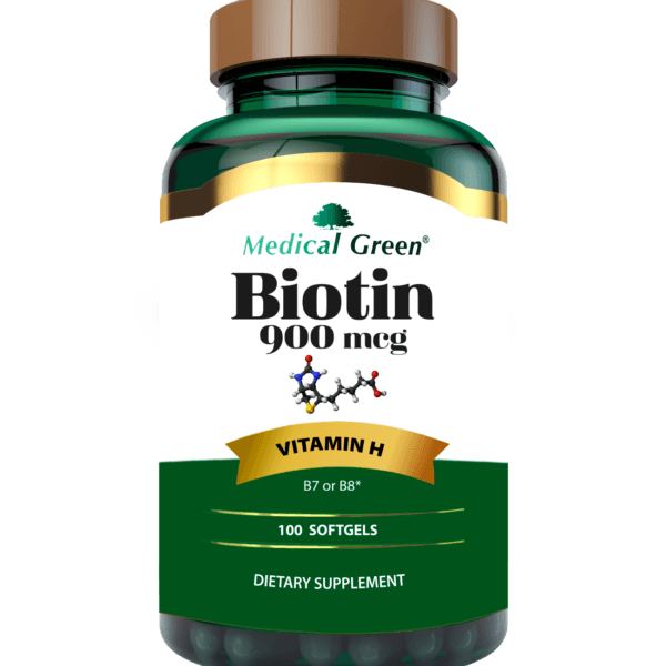 Biotin 900 mcg (100 caps)
