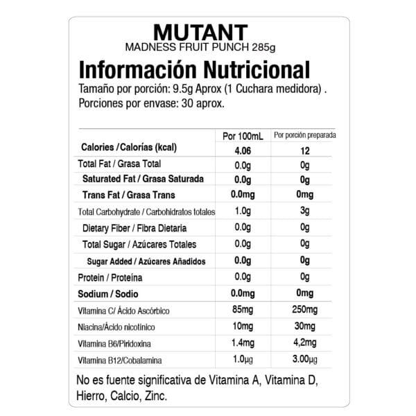 Madness Pre entreno (285g) - Imagen 4