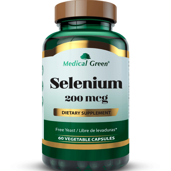 Selenium 200 mcg (60 Caps) Selenio