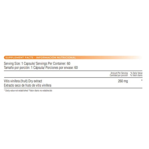 Resveratrol Reswine (60 Capsulas) - Imagen 3