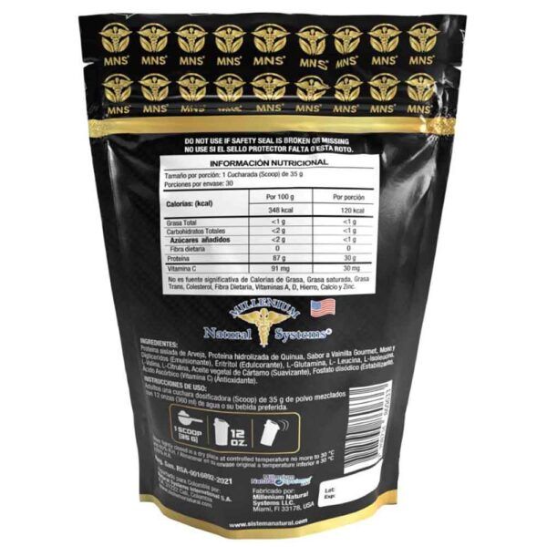 proteína aislada de arveja veggie colombia cali bogota medellin pereira