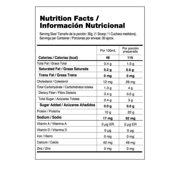 Whey Army Proteina (2 lbs) - Imagen 2